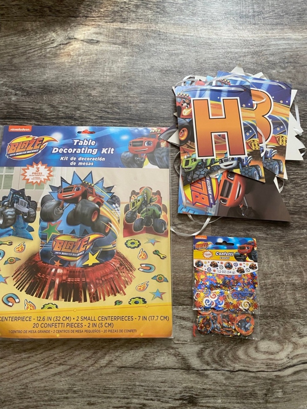 Blaze and the Monster Machines Birthday Decorations